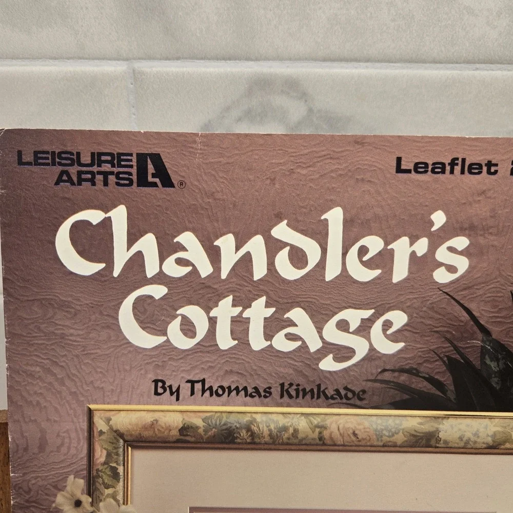 Leisure Arts Chandler's Cottage Cross‎ Stitch Pattern Leaflet